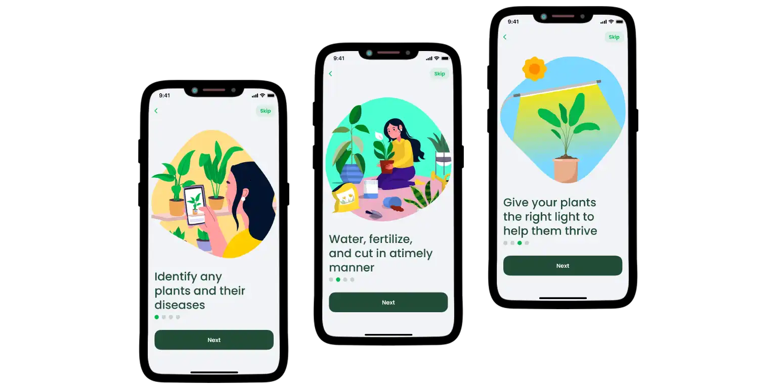AI Plant Finder promo page